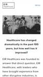 Mobile Screenshot of eirhealthcare.com